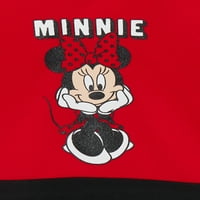 Minnie Mouse Kız Kapüşonlu Cosplay Elbise, 4-16 Beden