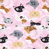 Wonder Nation Girls 'Kedi Oyun Elbisesi, 4 Beden ve Artı
