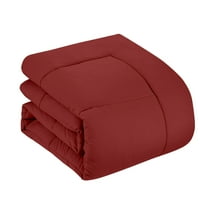 Lüks Kırmızı 7 parçalı Yatak Bir Çanta içinde Alternatif Yorgan Seti, Kral