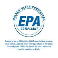 Yürüteç Egzoz Ultra EPA Doğrudan Fit Katalitik Konvertör Uyar seçin: 2009-CHEVROLET TRAVERSE, 2009-GMC ACADİA