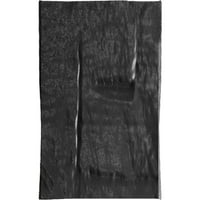 Ekena Millwork 6 H 8 D 72 W Elle Kesilmiş Fau Odun Şöminesi Mantel Seti w Alamo Kornişleri, Perdahlı Bal Çiy
