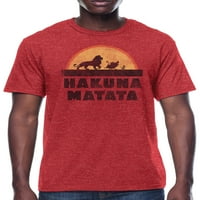 Disney Aslan Kral Hakuna Matata erkek grafikli tişört
