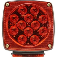 Pilot otomotiv NV- Kırmızı altındaki tüm römorklar için dalgıç LED römork ışık kiti Boyutlar: 8.5