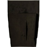 Ekena Millwork 8 H 10 D 48 W Pecky Cypress Fau Ashford Kornişli Ahşap Şömine Mantel Seti, Birinci Sınıf Ceviz