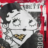 Juniors 'Betty Boop Damla Omuz grafikli tişört