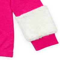 JoJo Siwa Kızlar Bulanık Kollu Grafik Sweatshirt ve Baskılı Tayt, 2 Parça Kıyafet Seti, 4-16 Beden