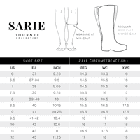 Journee Koleksiyonu Bayan Sarie Tru Konfor Köpük Ekstra Geniş Buzağı Stiletto Diz Yüksek Çizmeler