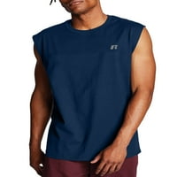 Russell Atletik erkek Büyük ve Uzun Boylu Dri-Güç Kas Tee gömlek, Boyutu 6X