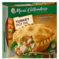 Marie Callender's Frozen Pot Pie Akşam Yemeği, Hindi, Ons
