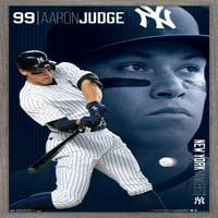 New York Yankees-Aaron Yargıç Duvar Posteri, 14.725 22.375