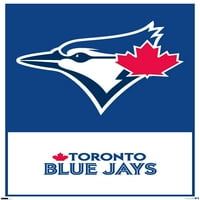 Toronto Blue Jays - Logo Duvar Posteri, 22.375 34