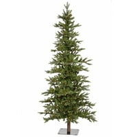 Vickerman 6 'Shawnee köknar yapay Noel ağacı, Dura aydınlatmalı ışıkları temizle