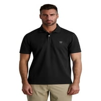 Ahbap erkek Düz Örgü Golf Polo Gömlek, Boyutları S-3XL