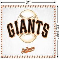 San Francisco Giants - Logo Duvar Posteri, 22.375 34