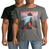 Footloose Cut Loose & Let's Dance Erkek ve Büyük Erkek Grafik Tişörtleri, 2'li Paket