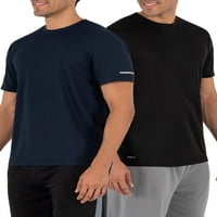Atletik İşler erkek Performans Çekirdek Hızlı Kuru Kısa Kollu Ekip T-Shirt, Paket