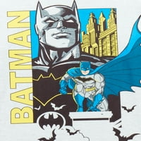 Batman Erkek Polar Pijama Takımı, 2'li, 4-10 Beden