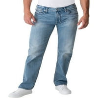 Gümüş Jeans A.Ş. Erkek Allan Klasik Fit Düz Paça Kot Pantolon, Bel Ölçüleri 28-44