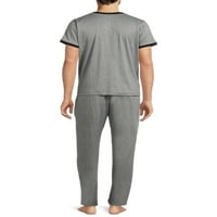 Umbro, Yetişkin Erkek, 2 Parça Tee Gömlek ve Uyku Şort Pijama Seti, Boyutları S-2XL