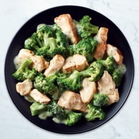 Sağlıklı Seçim Sadece Izgara Tavuk ve Brokoli Alfredo Dondurulmuş Yemeği Buharda Pişirir, 9. oz