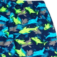 Jellifish Çocuk Boys Kısa Kollu Üst ve Jogger Pantolon Pijama Uyku Seti, Boyutları 4-16