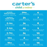 Carter'ın Çocuğum Bebek ve Yürümeye Başlayan Çocuk Unise Sevgililer Günü Pijama Takımı, 2 Parça, 12M-5T Bedenler