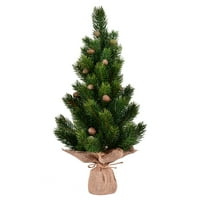 Vickerman 19 Ladin Fidan Yapay Noel Ağacı, Aydınlatılmamış-Fau Ladin Noel Ağacı-Mevsimsel Kapalı Ev Dekor