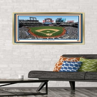 New York Mets-Citi Alan Duvar Posteri, 22.375 34 Çerçeveli