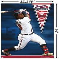 Atlanta Braves - Ronald Acuña Jr Duvar Posteri, 22.375 34